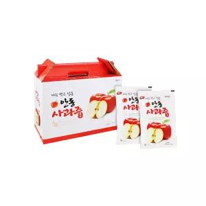 안동사과즙 저온살균 무첨가 사과100착즙 자꾸먹고싶은안동사과즙 100ml 50개