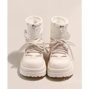 여성삿포로방한부츠 여성 털부츠 스노우 미끄럼방지 기모 겨울여행 워커 겨울 키높이 여행 방한 털