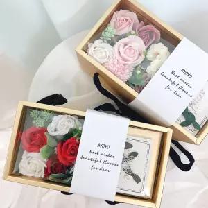 어버이날 플라워 카네이션 비누꽃 반전용돈박스