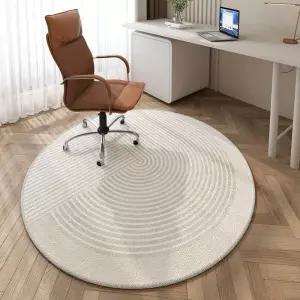 책상의자 바닥보호 카페트 인테리어 러그 감성 매트 원형