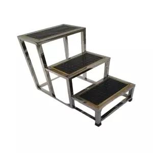 3단 계단 작업현장 디딤대 발판 미끄럼방지