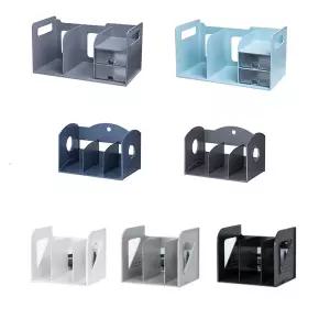 파일정리 폴더랙 3칸 문서수납 오피스 스탠드 데스크 책꽂이 수납함 간단정리