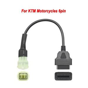 KTM Ducati OBD2 용 4 핀 커넥터 오토바이 케이블 혼다 4Pin
