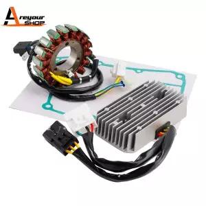 호환  Sym Cruisym Joymax 250i 300i GTS300i 용 고정자 레귤레이터 켓 키트 2012 2013 2014 2015 2016 201