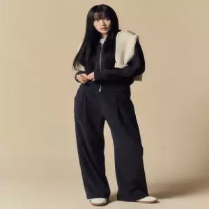 topten 여성 셔닐 코듀로이 원턱 와이드 팬츠MSF4PT2004