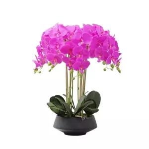 조화 화분 원예용 개업 승진 사무실 가짜꽃 나무 서양난 선물 장식품 식물