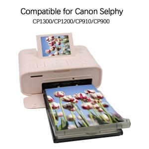 1/2/3/4/5Pcs 6 인치 잉크 카트리지 KP 108IN KP-36IN 카세트 Canon Selphy CP1300 910 900 포토 프린터와