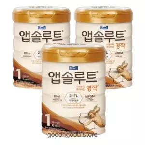 앱솔루트 프리미엄 명작 분유 1단계 x 3캔