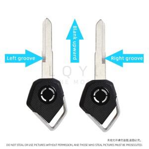 1개 새 빈 키 오토바이 교체용 미가공 가와사키 닌자 H2 ZX6R ZX10R ZZR400 Z750 Z800 Z1000 VERSYS ER6N