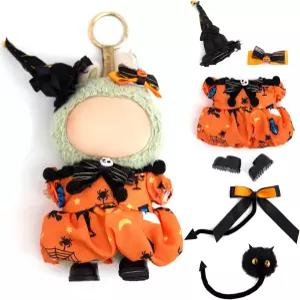 17cm 의류 세트(인형 없음) 할로윈 및 의상 팩 세트 인형용 귀여운 스타일리시 수트 인형 드레스업