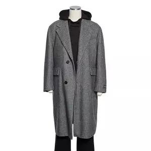 매장정품 renoma FW 캐주얼 헤링본 오버핏 롱 코트 (RPLMBH62A) 982981