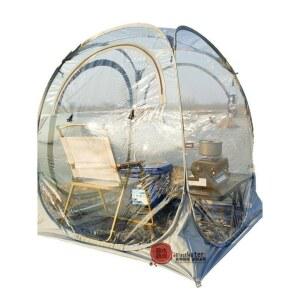 낚시 텐트 투명텐트 방풍 의자텐트 야외 단일 높이 싱글 난로 자외선 페인트 1x1x1