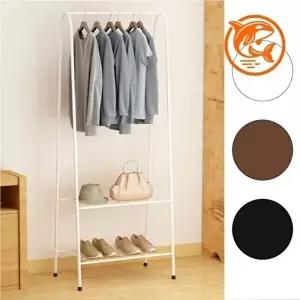 고품질 행거 옷걸이 선반 수납 정리대 철제 정리 티셔츠 세련된 옷 시스템행거 옷걸이행거 WFIP9JH