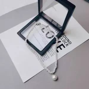 포인트 케이스 넥크로스 진주 목걸이 초커 악세사리함 WD84362