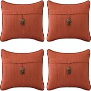 코코넛 버튼 팩 4개 20인치 x 12인치 야외 베개 세트가 포함된 Supdurplus 장식 소파 침대 던지기 파티오