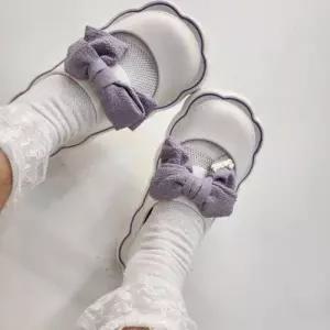 빅리본 슬리퍼 리본샌들 왕리본 리본신발 보라 WD81A7B