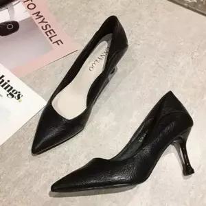 슬링백 외출 뾰족한 디자인 데일리 스틸레토미들힐 출 WD7E283