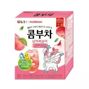 담터 콤부차 납작복숭아 30T 1개