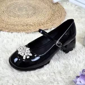 [제이시]제이시 에나멜구두 5cm 통굽 메리제인 웨딩슈즈 K392