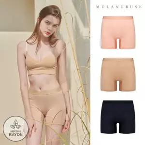 플랫컴포트 모달 여드로즈팬티 네모팬티 여성사각팬티 3종세트