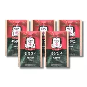 정관장 홍삼진고 100g 5박스 + 쇼핑백 /wb