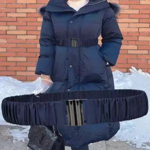 벨트 고무 심플 밴드 허리띠 여성 패딩