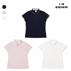 에센셜 벤트 여성 반팔 폴로 아이스 티셔츠 여자카라티 냉감티셔츠 DWM24210