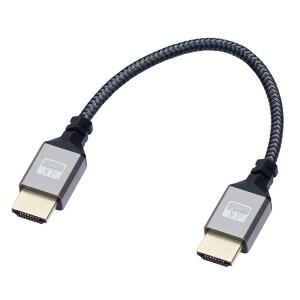 30cm V2.0 4K HD 호환 케이블 남성 Goldden 도금 숏 커넥터 코드 1080P TV BOX 컴퓨터 Moniter 용