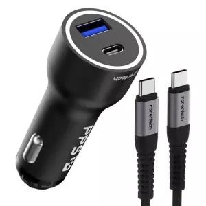 차량용 충전기 초고속충전기 케이블 세트 63W PPS