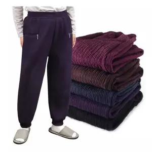 빅사이즈 융기모 여성 밴딩 무지 주름 고무줄 바지 할머니 몸빼 겨울 704535