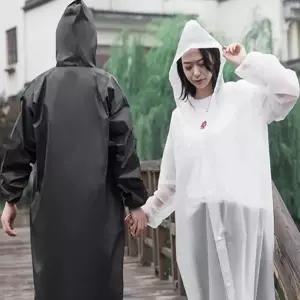 남여공용 2색상 코트형 패션 후드 우의 jgL3+4Lab