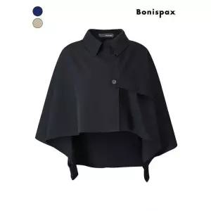 [보니스팍스] 트렌치 카라 케이프 자켓 (XP9JK003M0)