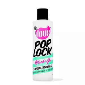 천연 모발을 위한 Doux POP LOCK 5일 컬 포밍 글레이즈 - 허니 앤 아르간 오일이 함유된 항습 젤 윤기