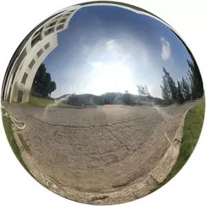 6-15인치 글레이징 글로브 미러볼 광택 반사 매끄러운 정원 볼 구 모든 또는 가정 장식에 화려하고