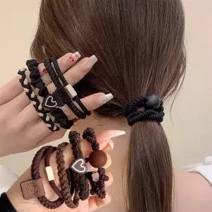 케이존 헤어악세사리 올림머리 머리끈 헤어타이세트