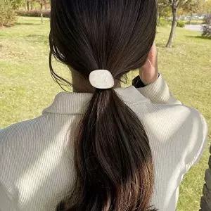 3P 머리끈 헤어끈 여성 당고 머리 끈 포니테일 세트 고무줄-WFISAF1