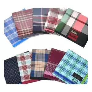 체크디자인 신사손수건 (1매색상랜덤) SW0013 WDBF79F
