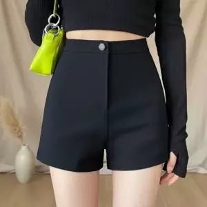[옷자락]여성용 기모 하이웨이스트 숏팬츠 데일리 캐주얼