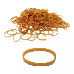 두꺼운 5mm 노란 포장 고무줄 약 250개 과학 속옷 공예