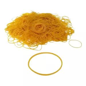 1.3mm 기본 7cm 포장 노란 고무줄 약 1170개 속옷 과학