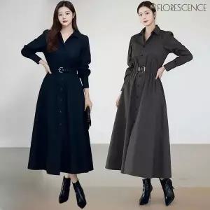 [NS홈쇼핑][플로레센스]리안셔츠벨트원피스(색상선택)[35702346]
