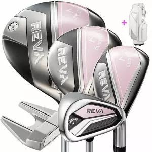 캘러웨이 NEW(25) 레바 여성용 풀세트 9개+골프백포함(핑크PK)