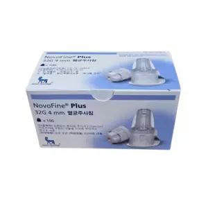 NovoFine Plus 노보파인 플러스 32G 4mm 1박스(100개입)