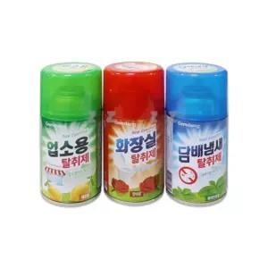 청개구리 감동 탈취제-H/스프레이/분사형/방향제/업소용/레몬향/화장실/장미향/담배냄새/페퍼민트향/실내용