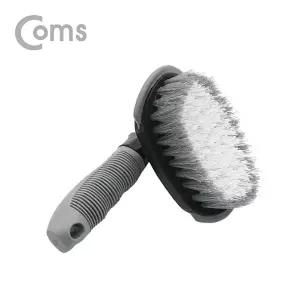 셀프세차용품 Coms 차량용 휠 브러쉬 자동차 타이어 청소 세차용