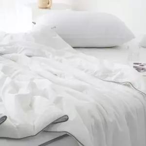 고품질 신 오싹 냉감 이불 S(싱글) 화이트 155 x 205 오크나무자리 청대나무자리 마작자리 마작 WFITSUX