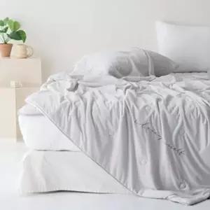 고품질 신 오싹 냉감 이불 S(싱글) 그레이 155 x 205 오크나무자리 청대나무자리 마작자리 마작 WFITSVJ