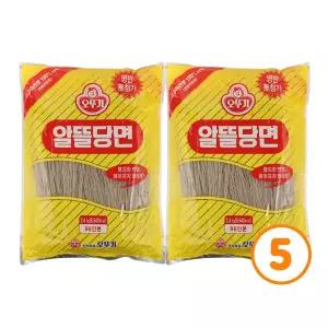가마랑오뚜기 알뜰당면 2.4kg 5개입