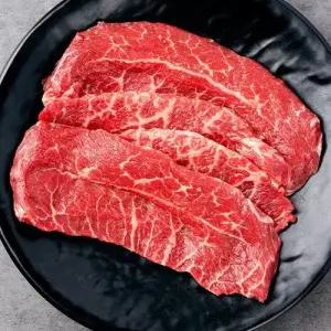 국내산 육우 부채살 200g 2팩