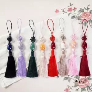 한복장신구 보자기포장 조약돌 노리개